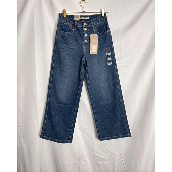 Levi’s Sky High Wide Leg Jeans - Picture 1 of 13